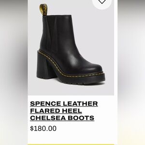 Dr martens Spence leather heel Chelsea boots